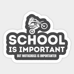 school is important Sticker